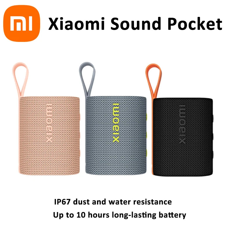 Enceinte Bluetooth Xiaomi Sound Pocket IP67 5W TWS 10h Micro – CLEVI Paris