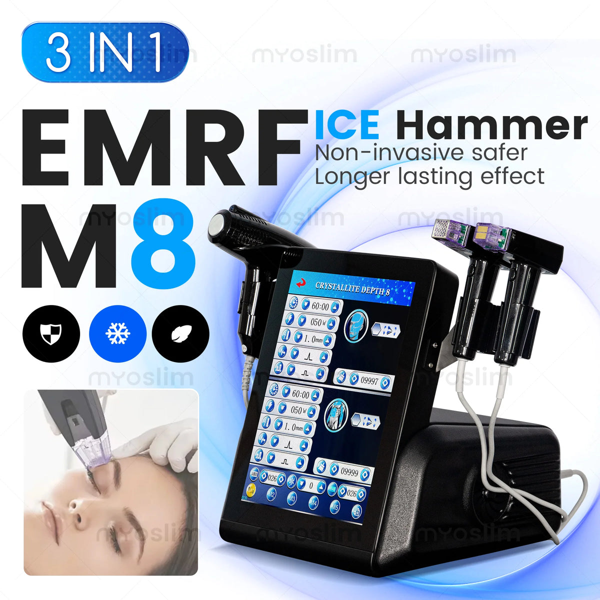 Appareil de microneedling RF esthétique – CLEVI Paris