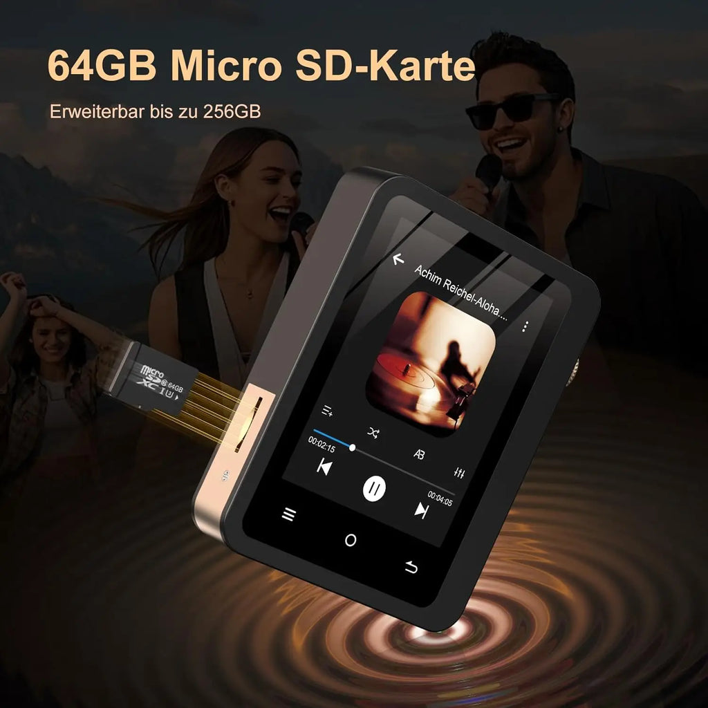 Fanvace F10 Lecteur HiFi DSD Bluetooth 5.3 DAC ES9018K2M Écran 2,8" 50h 64Go – CLEVI Paris