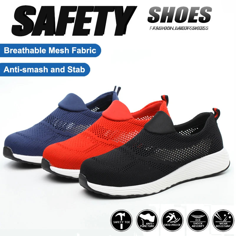 Chaussures Sécurité Embout Acier Unisexe Légères Respirantes – CLEVI Paris