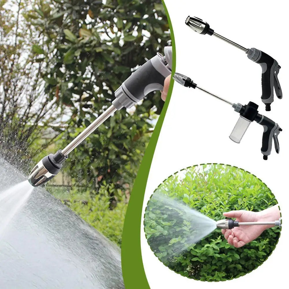 Lance d'Arrosage Haute Pression Multifonction — Lavage Voiture & Jardin — CLEVI Paris