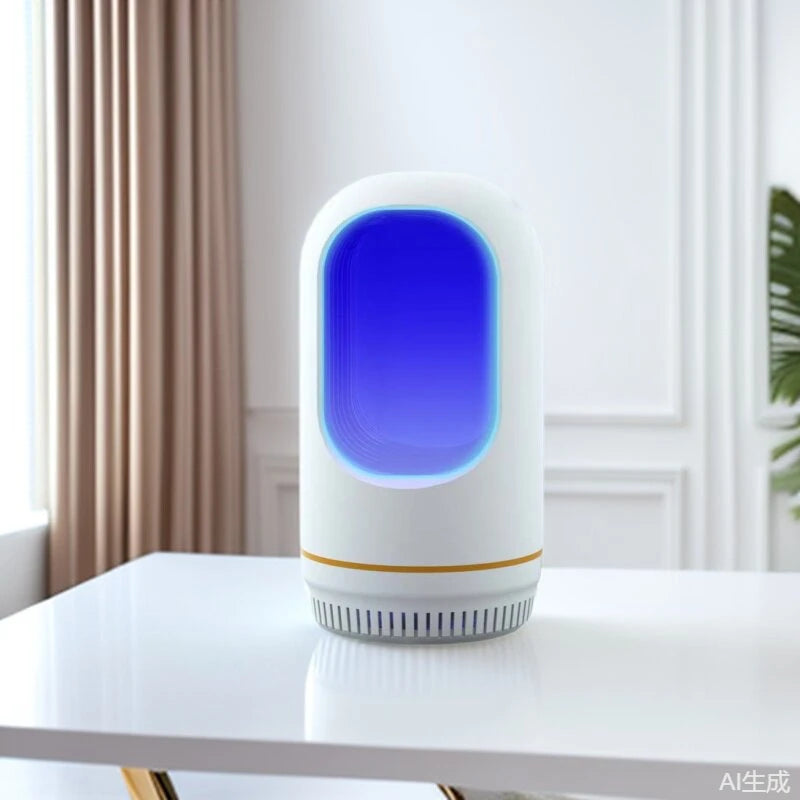 Lampe Anti-Moustiques USB Rechargeable 2026 – Piège À Insectes Silencieux, Portable, Chambre & Maison – 4 Coloris