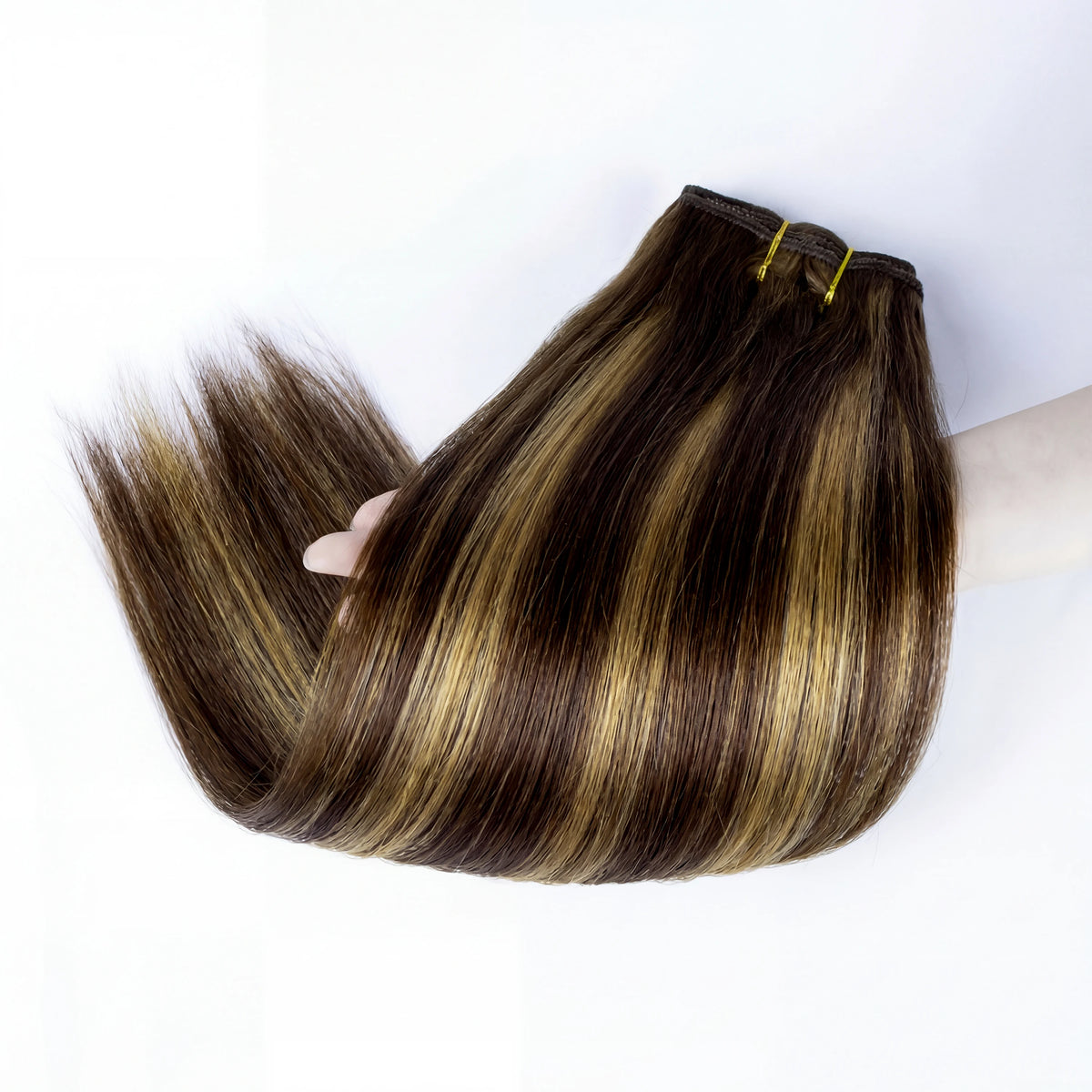 Extensions Clip-in Brésiliennes Remy 8pcs – CLEVI Paris