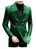 Blazer similicuir homme effet croco – CLEVI Paris