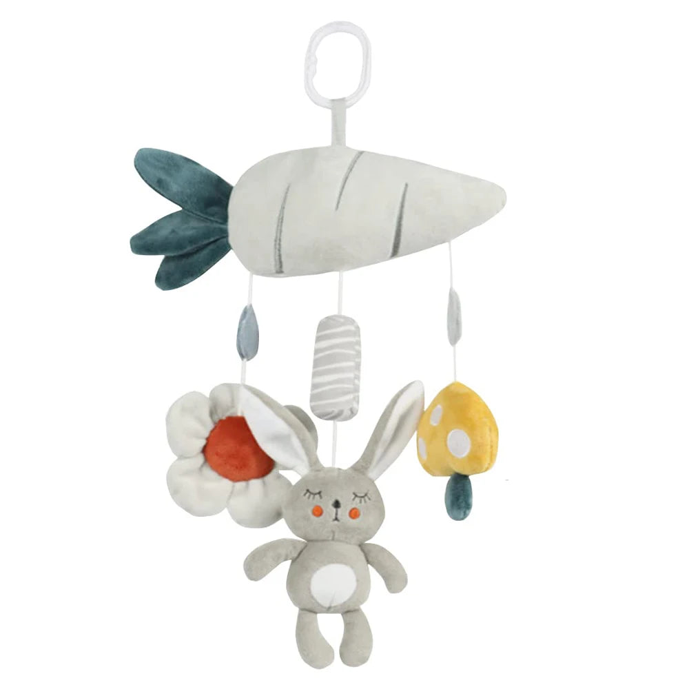 Jouet Sensoriel Bébé Spirale Peluche Animaux Musical Poussette Siège Auto QWZ – CLEVI Paris