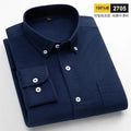 Chemise Oxford Homme Casual Manches Longues – CLEVI Paris