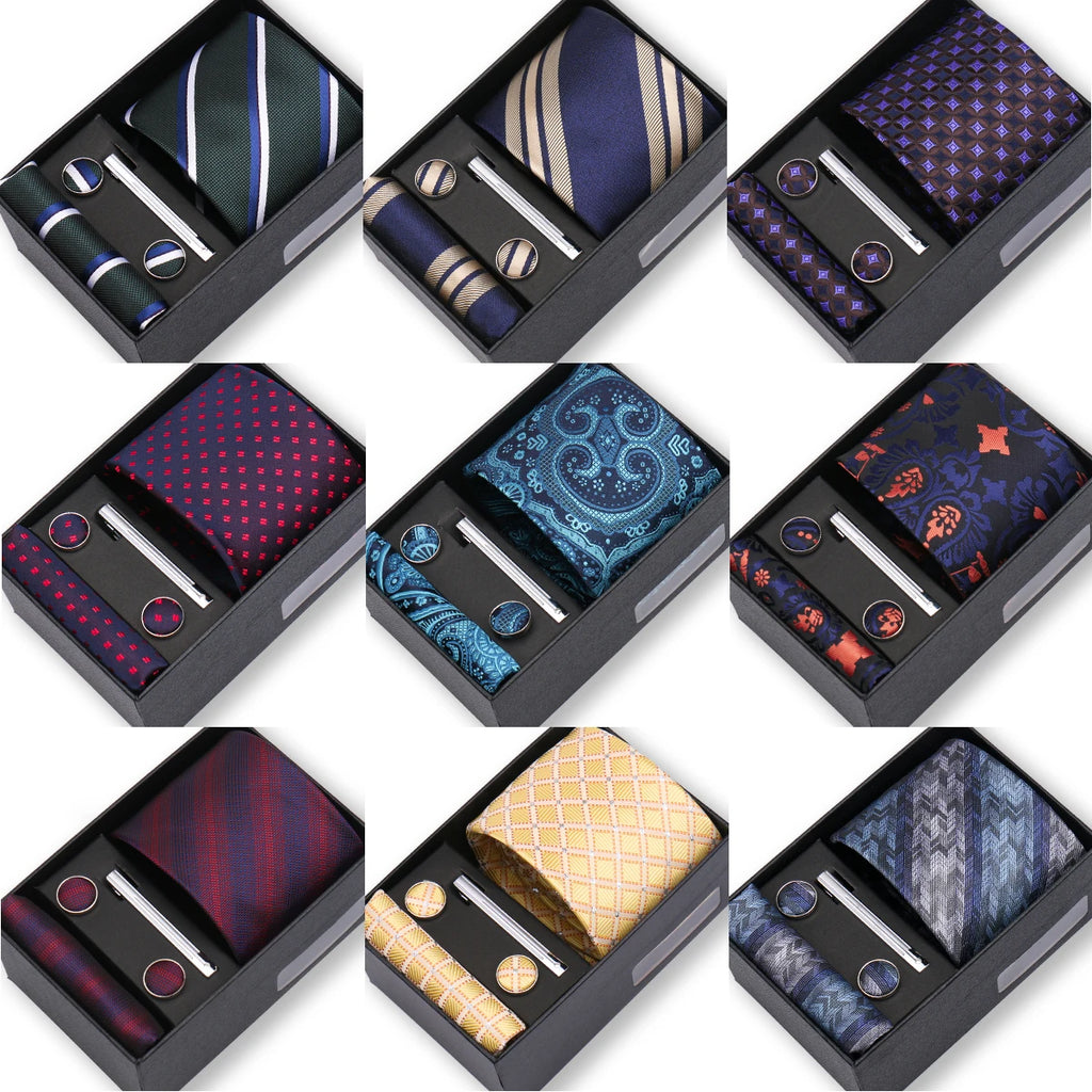Coffret cravate homme 5 pièces – CLEVI Paris