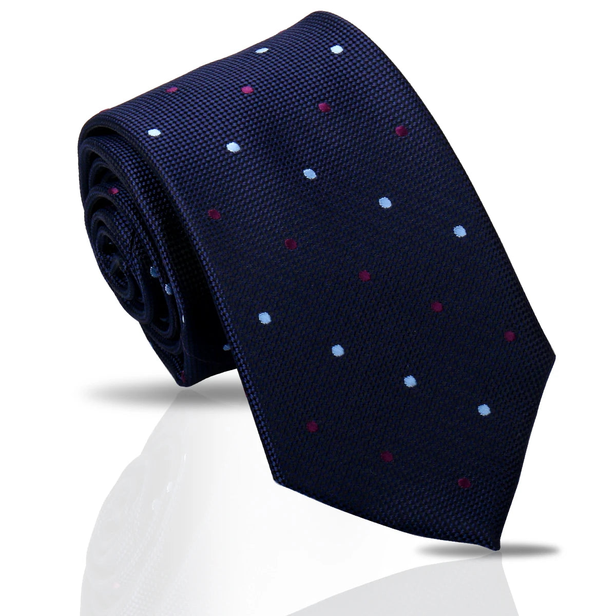 Cravate unisexe rayée 7,5 cm – CLEVI Paris