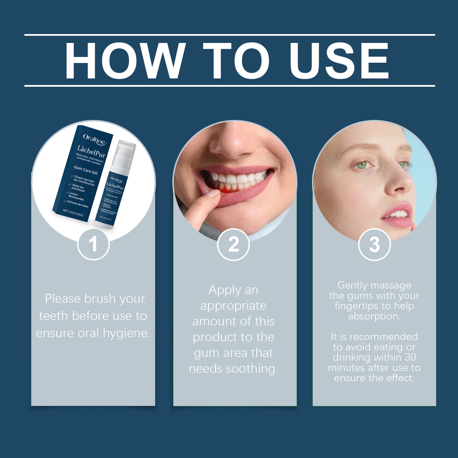 Gel Dentaire Multi-Action | Réparation Gencives, Sensibilité & Anti-Tartre | Certifié CPNP – CLEVI Paris