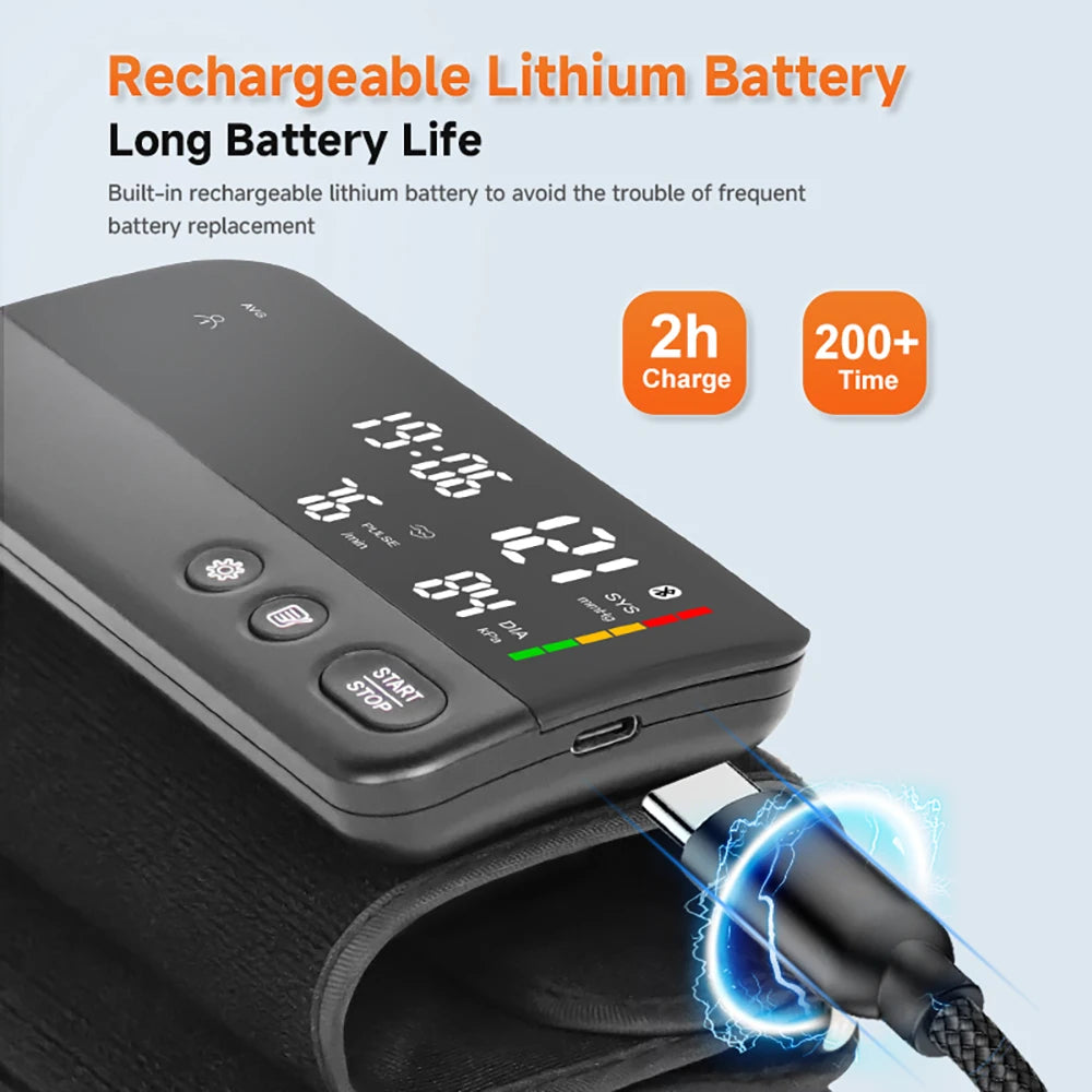 Tensiomètre Bras Schbit Bluetooth LED Rechargeable – CLEVI Paris