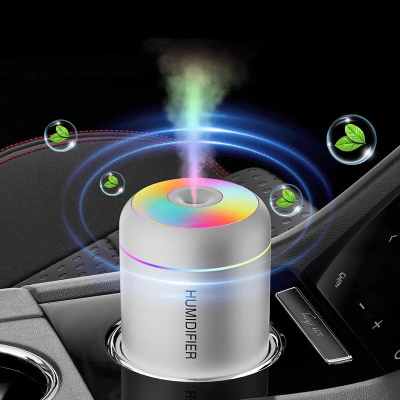 Humidificateur Mini USB Searide PH-Pro — 180ml, Aromathérapie, Silencieux, Voiture & Maison | CLEVI Paris