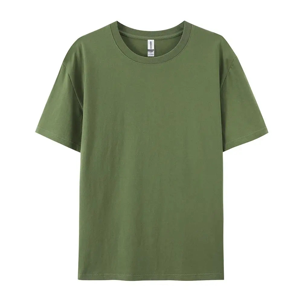 T-Shirt Unisexe Coton Col Rond Manches Courtes Coupe Loose 20 Coloris Candy Été – CLEVI Paris