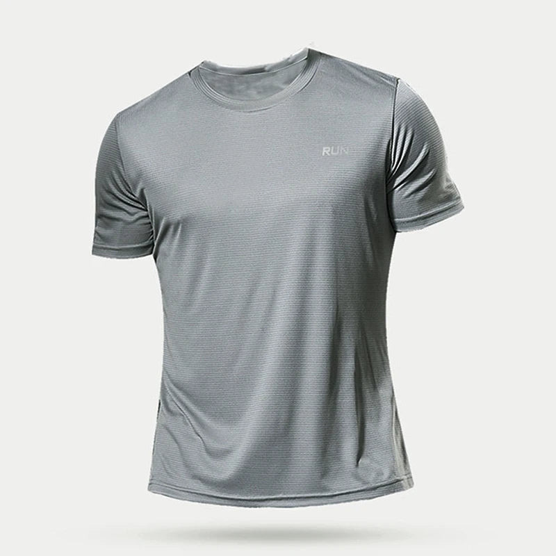 T-Shirt Sport Homme Séchage Rapide – Fitness Running Gym Manches Courtes