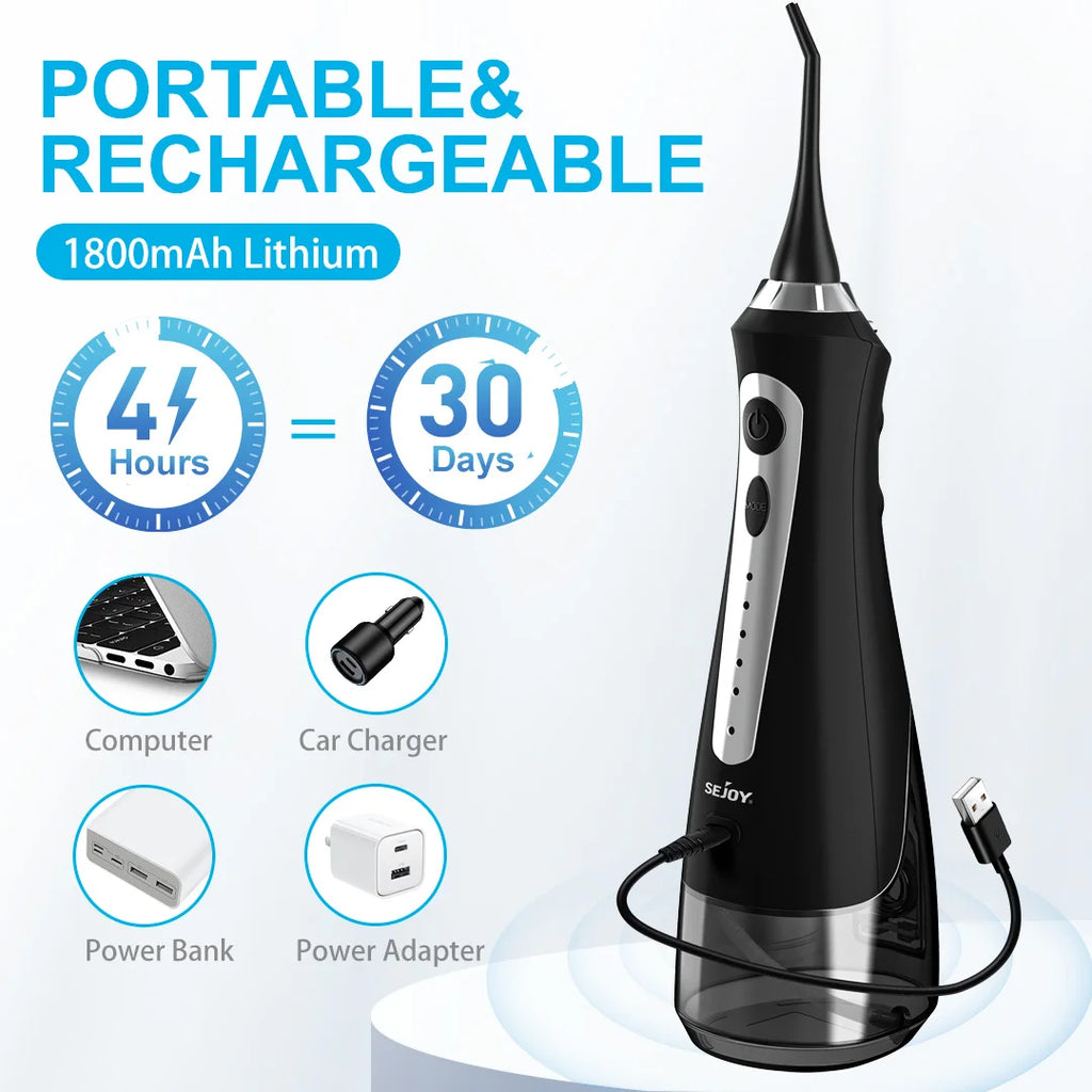 Hydropulseur dentaire portable – CLEVI Paris