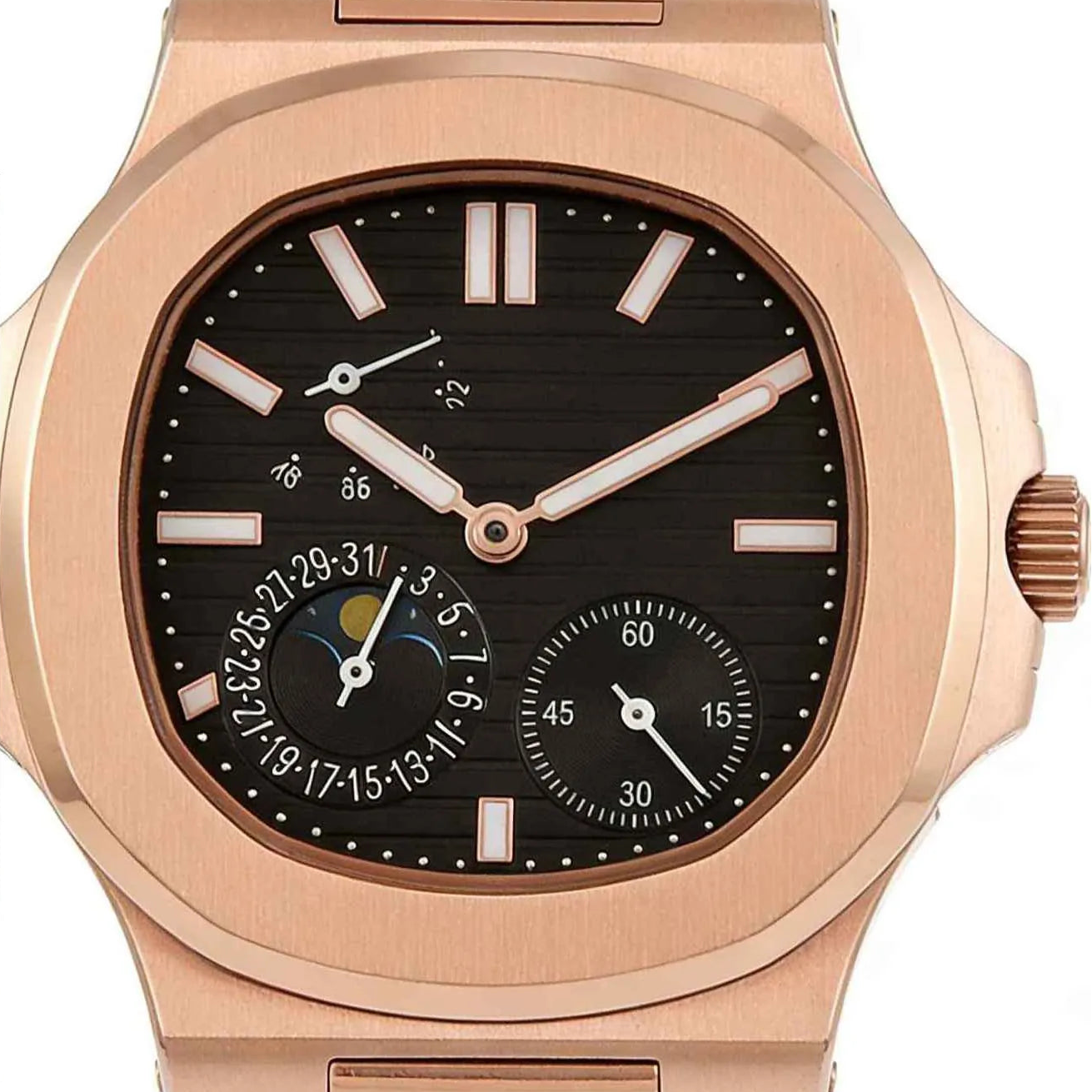 Montre Homme G3T – Automatique Mécanique, Acier 904L Mat 40 mm, Aiguilles Lumineuses, Calendrier & Jour, Étanche 3 ATM – CLEVI Paris
