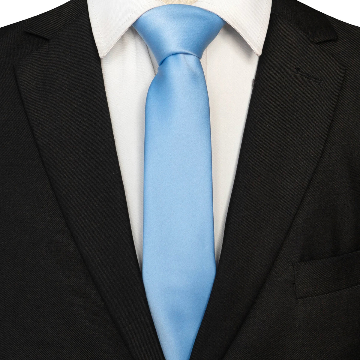 Cravate homme unie 6 cm – CLEVI Paris