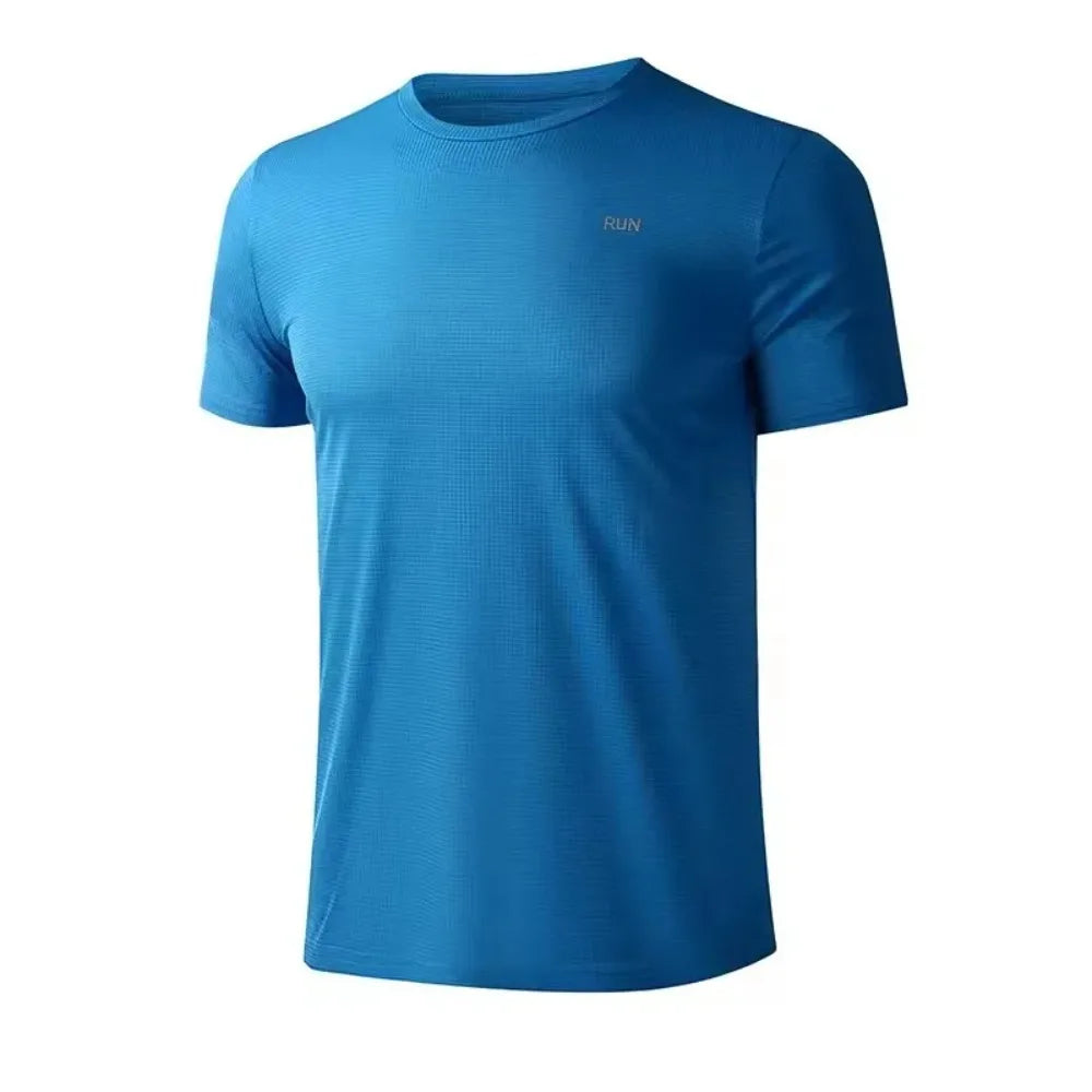 T-Shirt Sport Homme Séchage Rapide Running Fitness Manches Courtes – CLEVI Paris