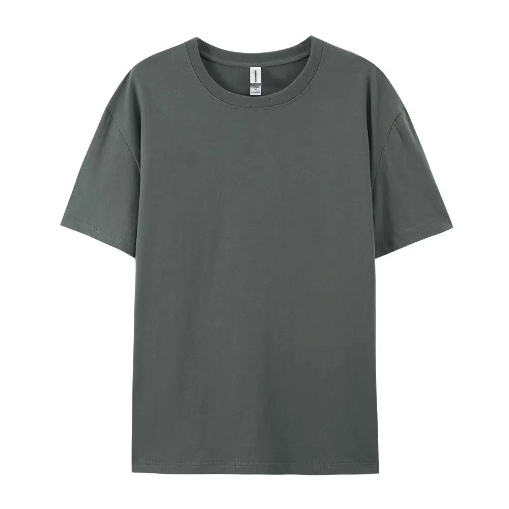 T-Shirt Unisexe Coton Col Rond Manches Courtes Coupe Loose 20 Coloris Candy Été – CLEVI Paris