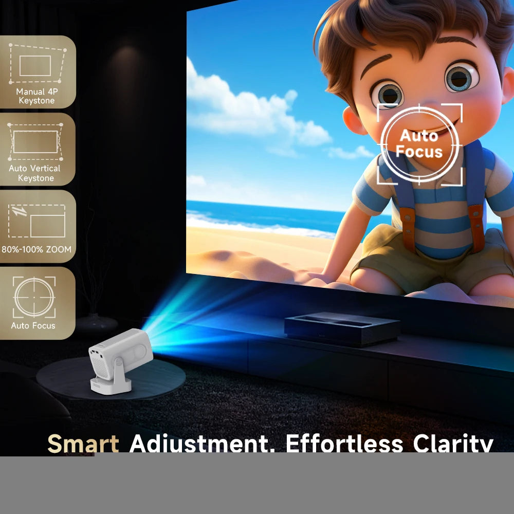Magcubic HY310 Mini Projecteur Android 11 1080P 4K 330 ANSI Autofocus WiFi 6 BT 5.4 – CLEVI Paris
