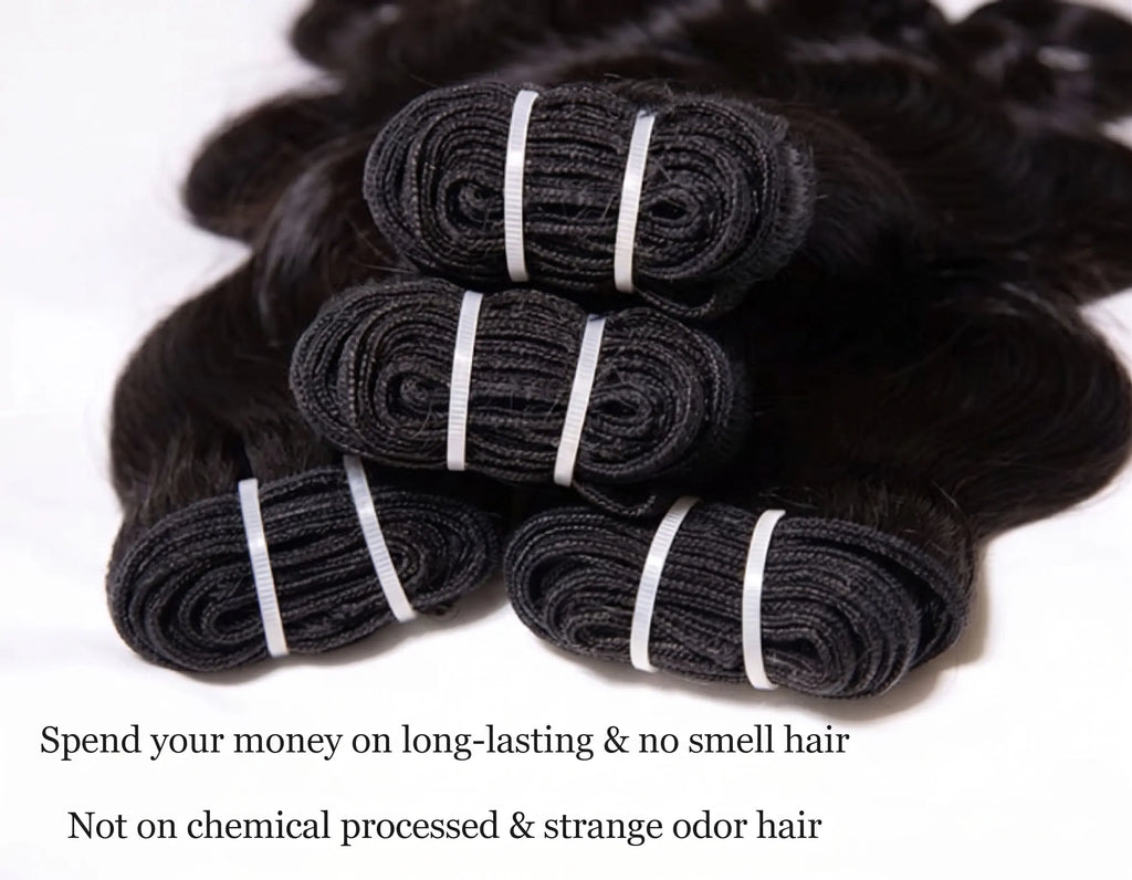 Mèches Straight & Body Wave 100% Remy Hair Brésilien 10A 1/2/3/4 Bundles 14-34 Pouces – CLEVI Paris