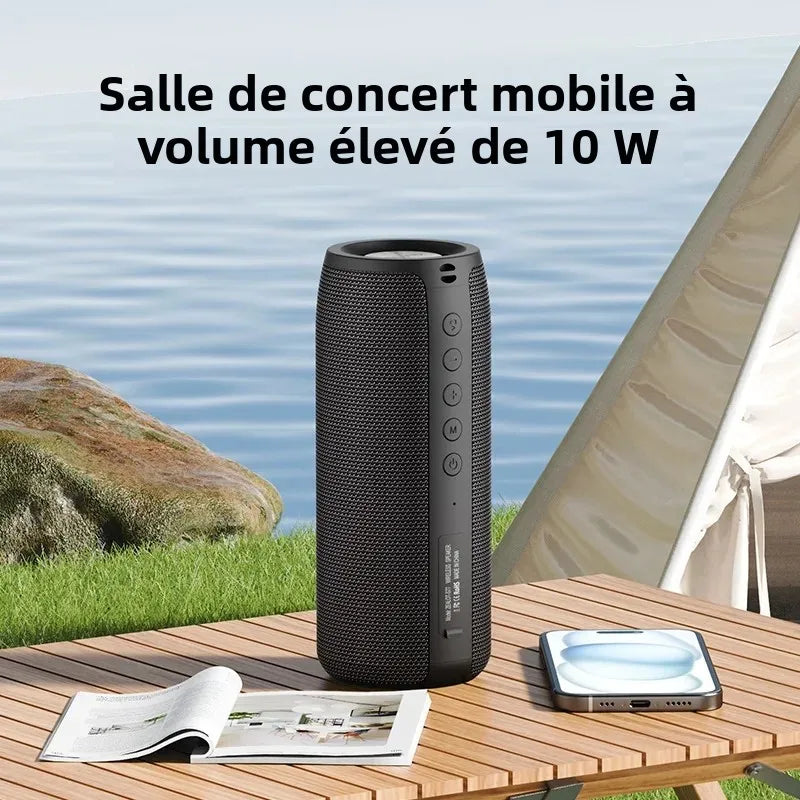 Enceinte Bluetooth Zealot S51 10W Basses Profondes TWS 8h AUX TF USB – CLEVI Paris