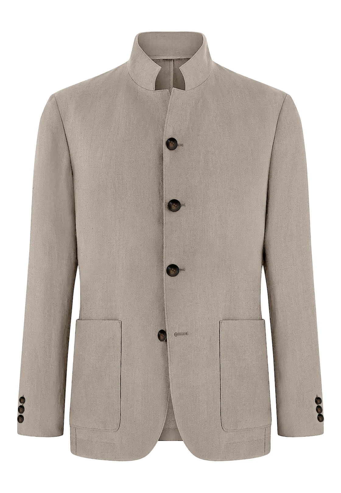 Blazer homme léger à col mandarin – CLEVI Paris