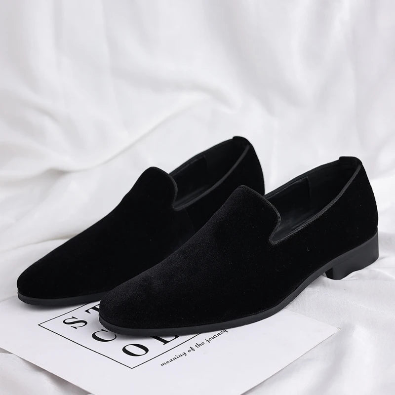 Mocassins Homme Slip-On Bout Rond – CLEVI Paris