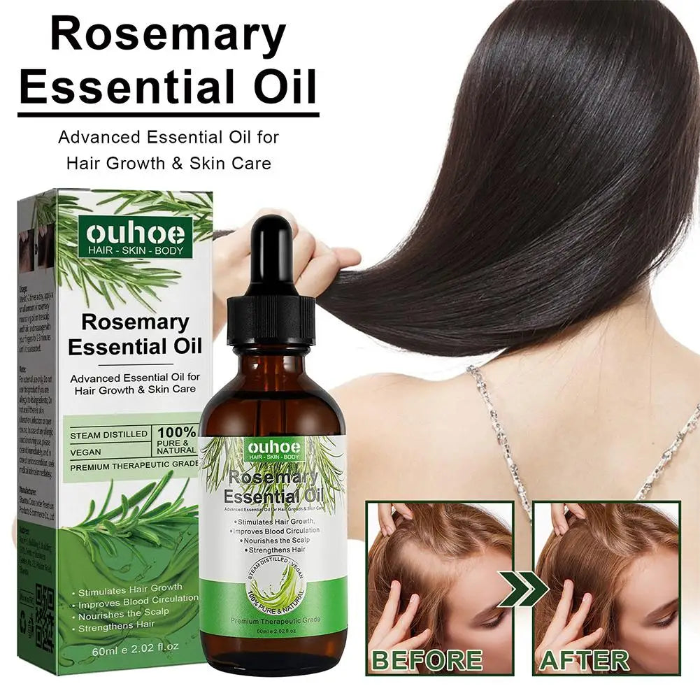 Huile de Romarin Capillaire 60ml – CLEVI Paris