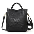 Sac Seau Femme Cuir Véritable Tressé Poche Zippée Bretelle Amovible – CLEVI Paris