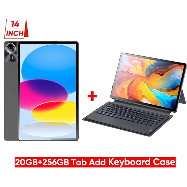 Tablette 14" YUSUNOUL GT140 – UNISOC T616, 20Go RAM, 256-512Go, 4G LTE, Android 15, Écran 2.5K – CLEVI Paris