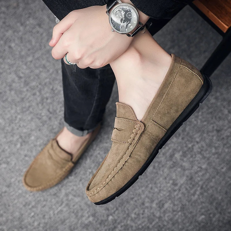 Mocassins Homme Légers & Respirants — Slip-On, Semelle Souple, Conduite & Business, Pointures 39-44 | CLEVI Paris