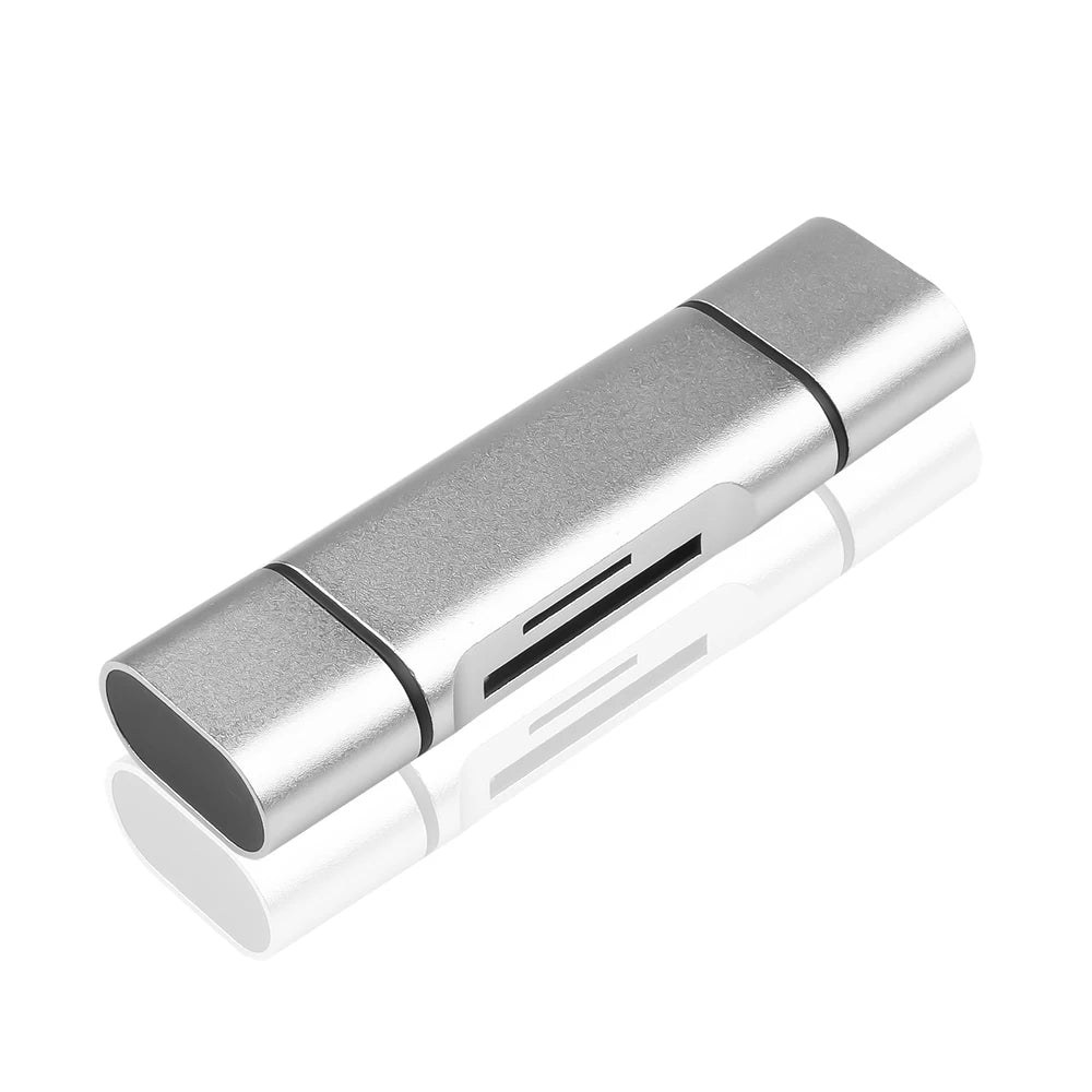 Lecteur de Cartes 5-en-1 & 6-en-1 USB OTG SD/TF — CLEVI Paris