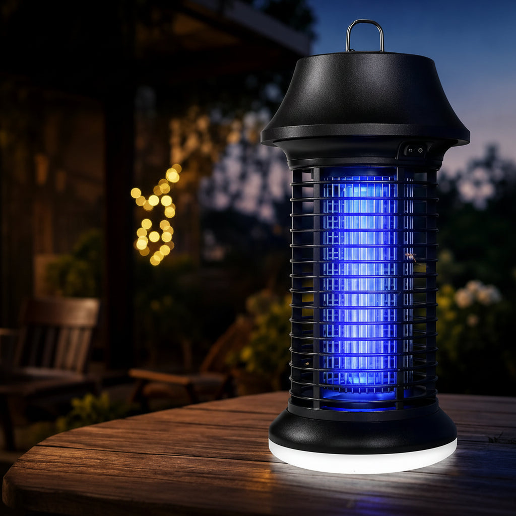 Raquette Anti-Moustiques Télescopique 2-en-1 Lampe UV Type-C Rechargeable Chambre & Outdoor – CLEVI Paris