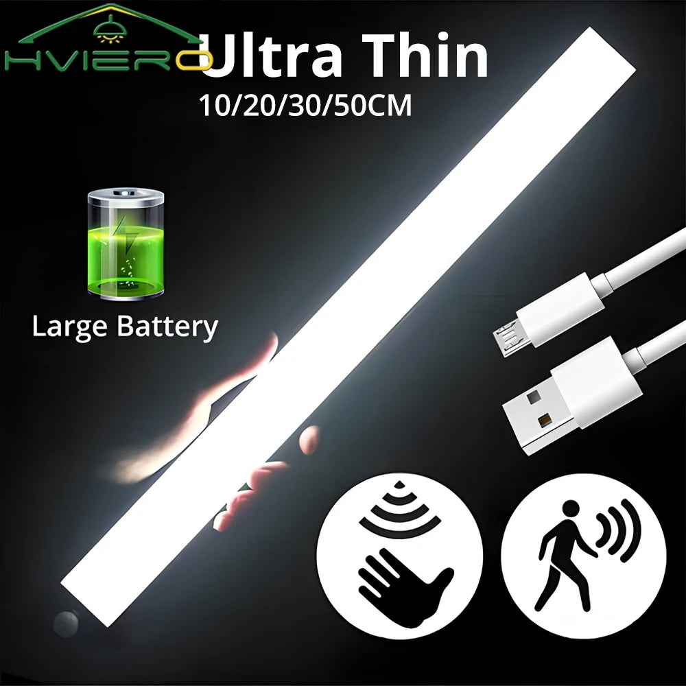 Barre LED Capteur de Mouvement Rechargeable — CLEVI Paris