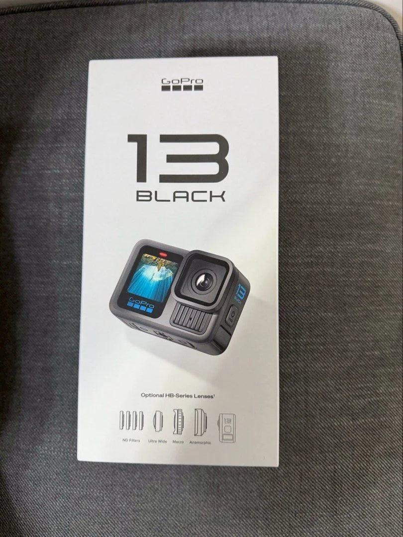 GoPro HERO13 Black – Vidéo 5,3K, HyperSmooth 6.0, Étanche 10m, Bluetooth & WiFi – CLEVI Paris