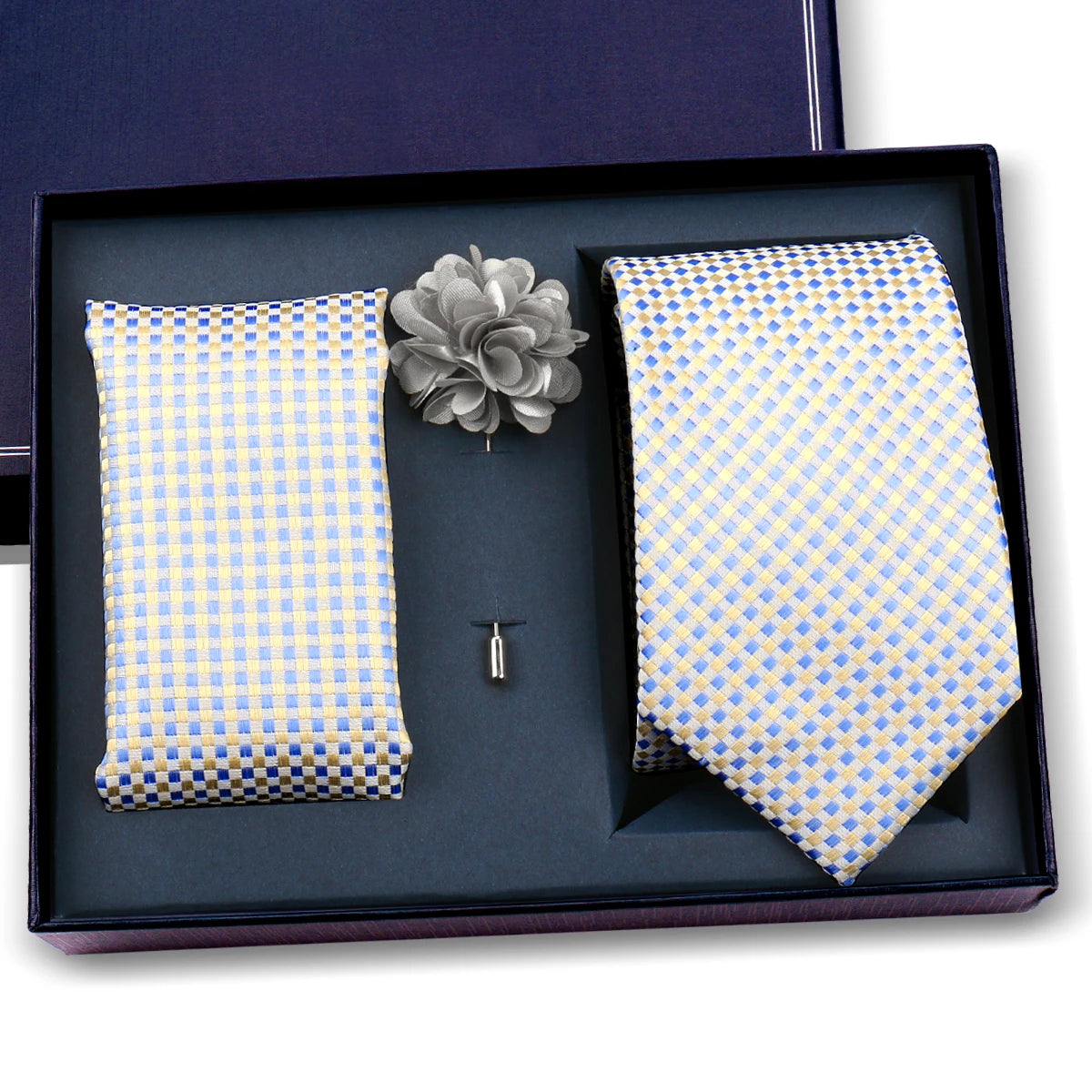 Ensemble cravate homme paisley – CLEVI Paris