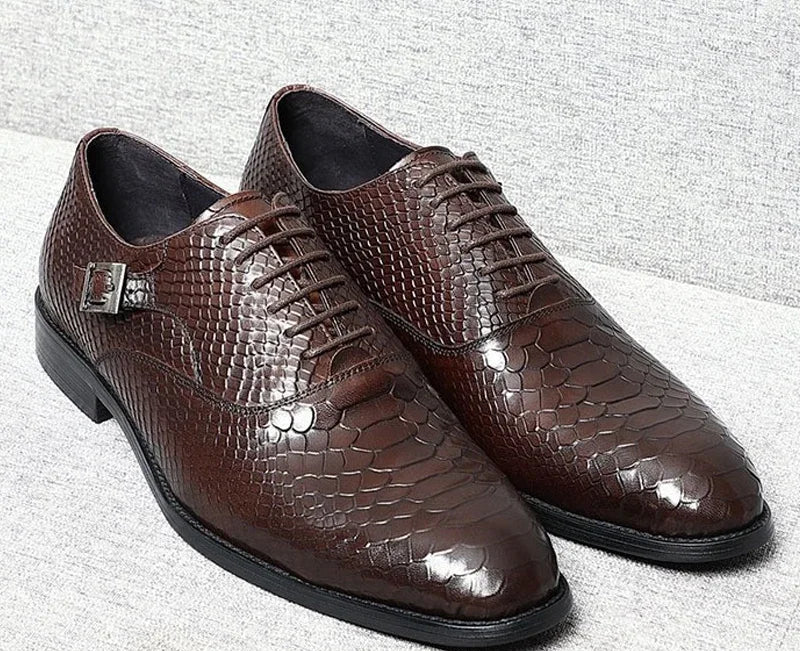 Chaussures Oxford en Cuir Antidérapantes Homme – CLEVI Paris
