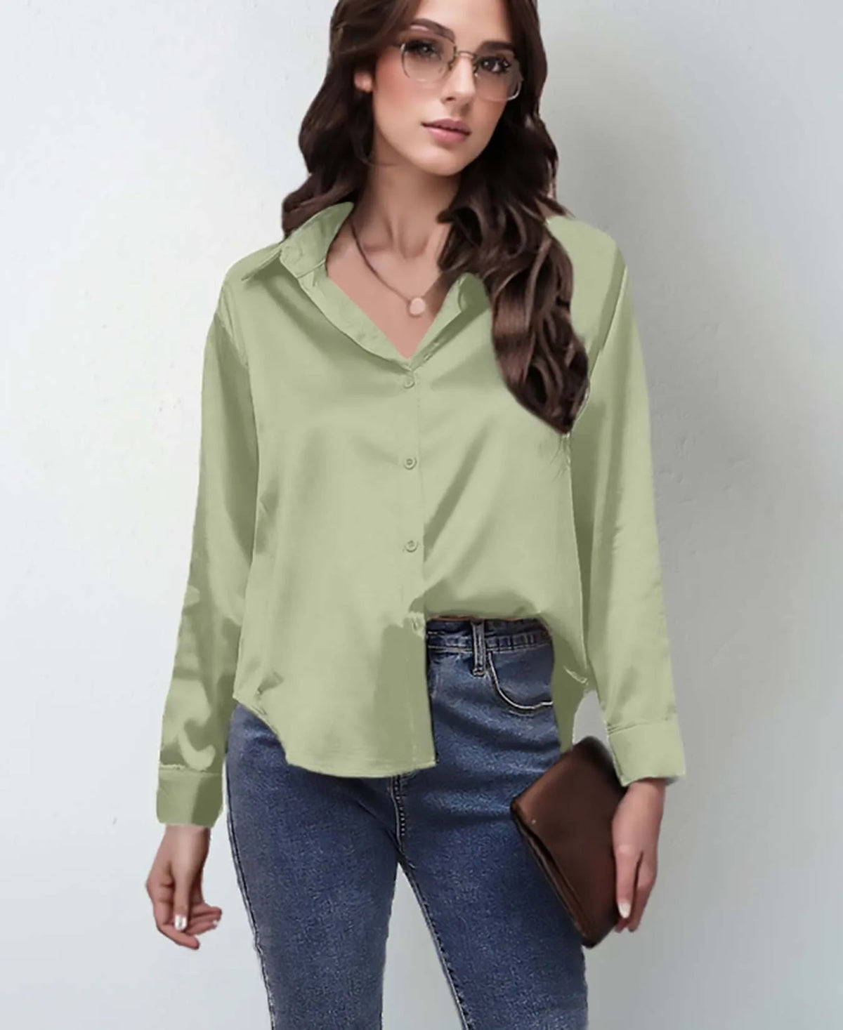 Chemise ample manches longues femme – CLEVI Paris