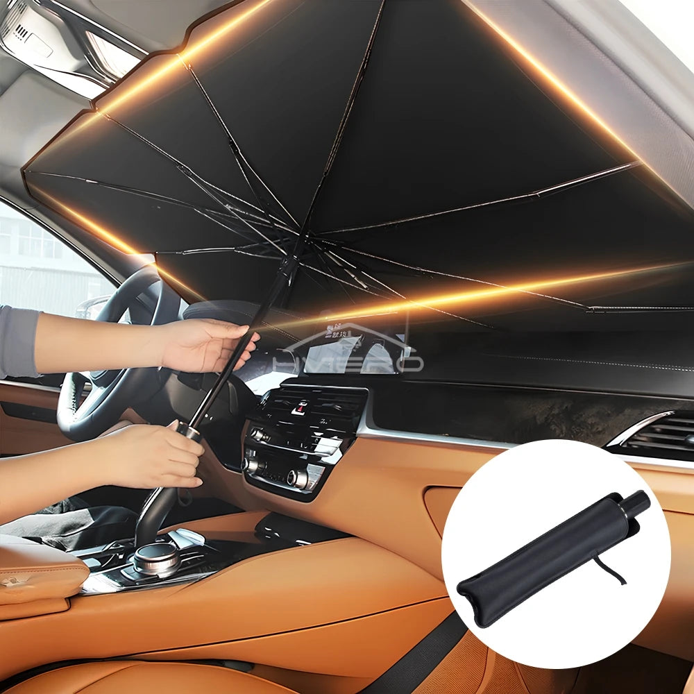 Pare-Soleil Voiture Pare-Brise Pliable Anti-UV — CLEVI Paris