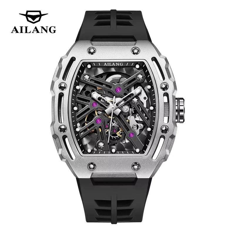 Daniel Gorman Montre Automatique Homme Tourbillon Squelette Saphir 5ATM – CLEVI Paris