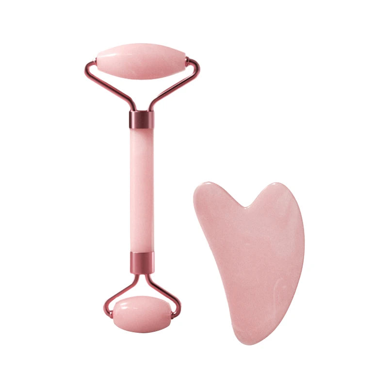 Rouleau Massage Facial en Résine — Visage, Cou & Yeux, Gua Sha Roller, Multi-Coloris | CLEVI Paris