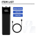 Poignée-Batterie 5000 mAh pour DJI Osmo Pocket 3/4 – 180 min, Écran Digital, USB-C