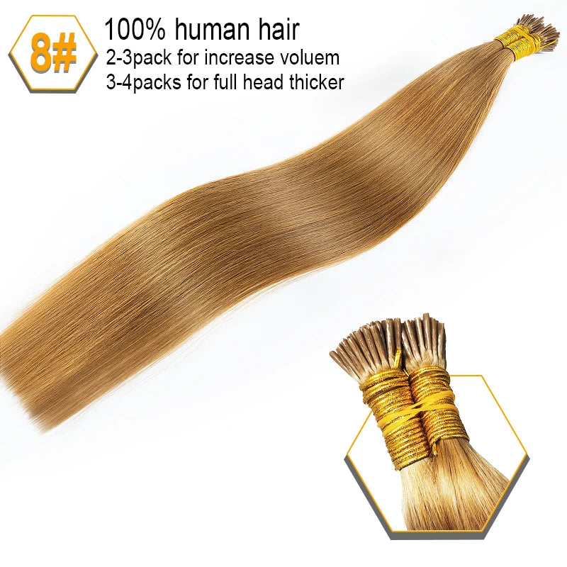 Extensions I-Tip lisses, cheveux humains – CLEVI Paris