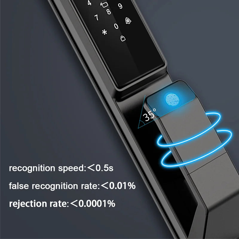 Serrure Connectée X6DL Extérieure IP66 Reconnaissance Faciale Caméra WiFi Tuya – CLEVI Paris