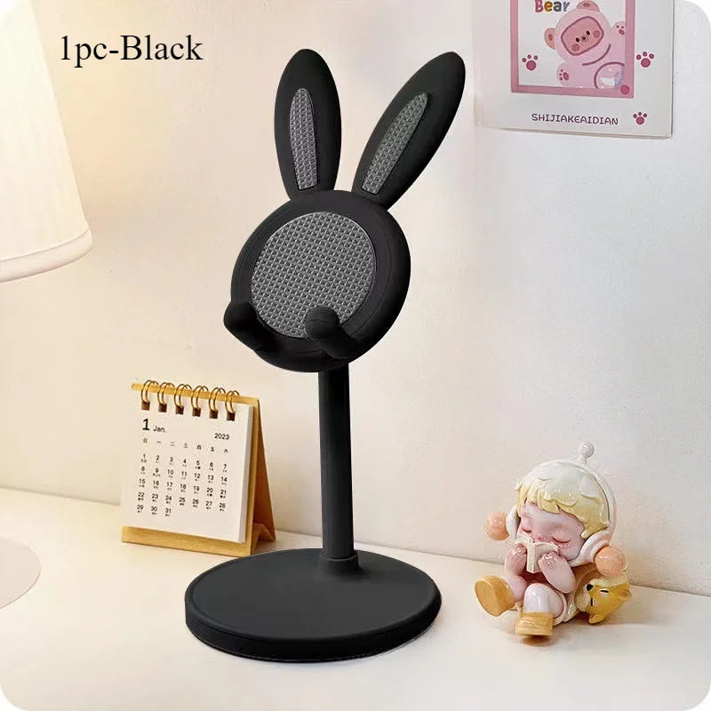 Support Téléphone Bureau Lapin Ajustable Universel — CLEVI Paris