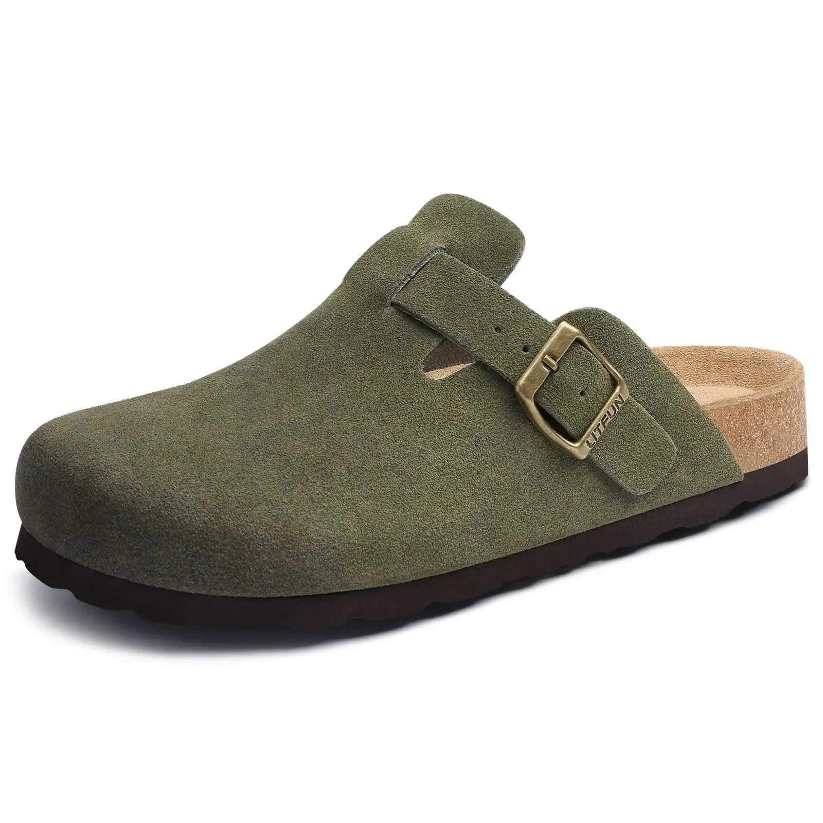 Chaussons Mules Suède Unisexe Semelle Liège & Support Voûte | 21 Coloris, Tailles 36-46 – CLEVI Paris