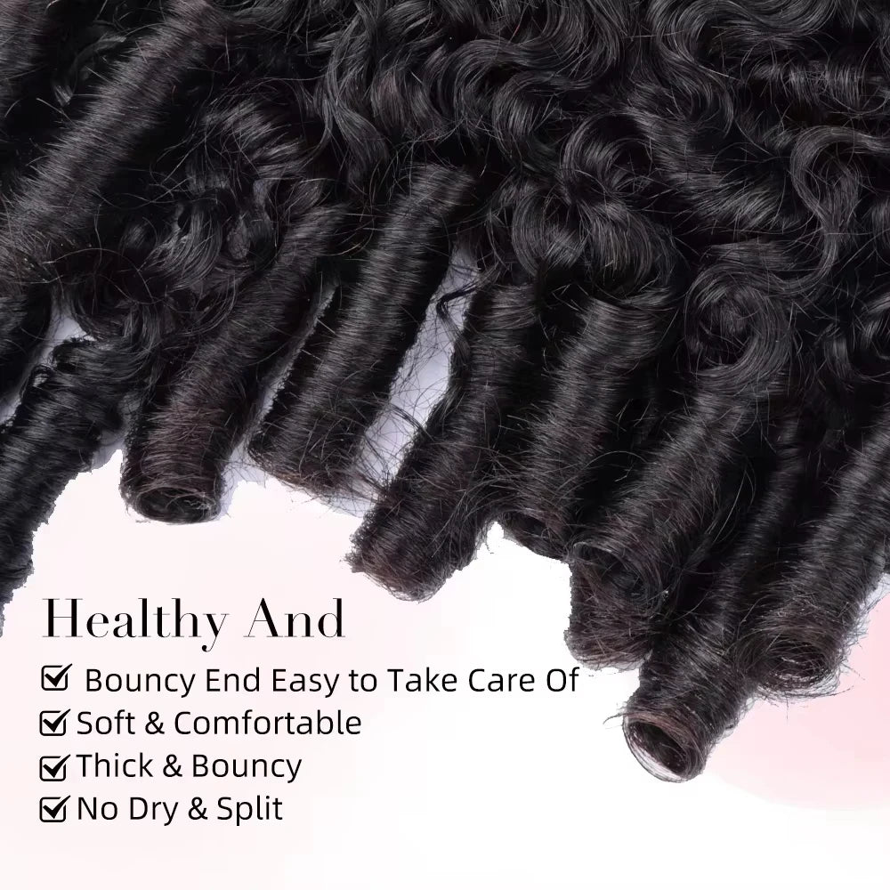 Burmese Curly Hair Bundles – Extensions Cheveux Humains Remy – CLEVI Paris