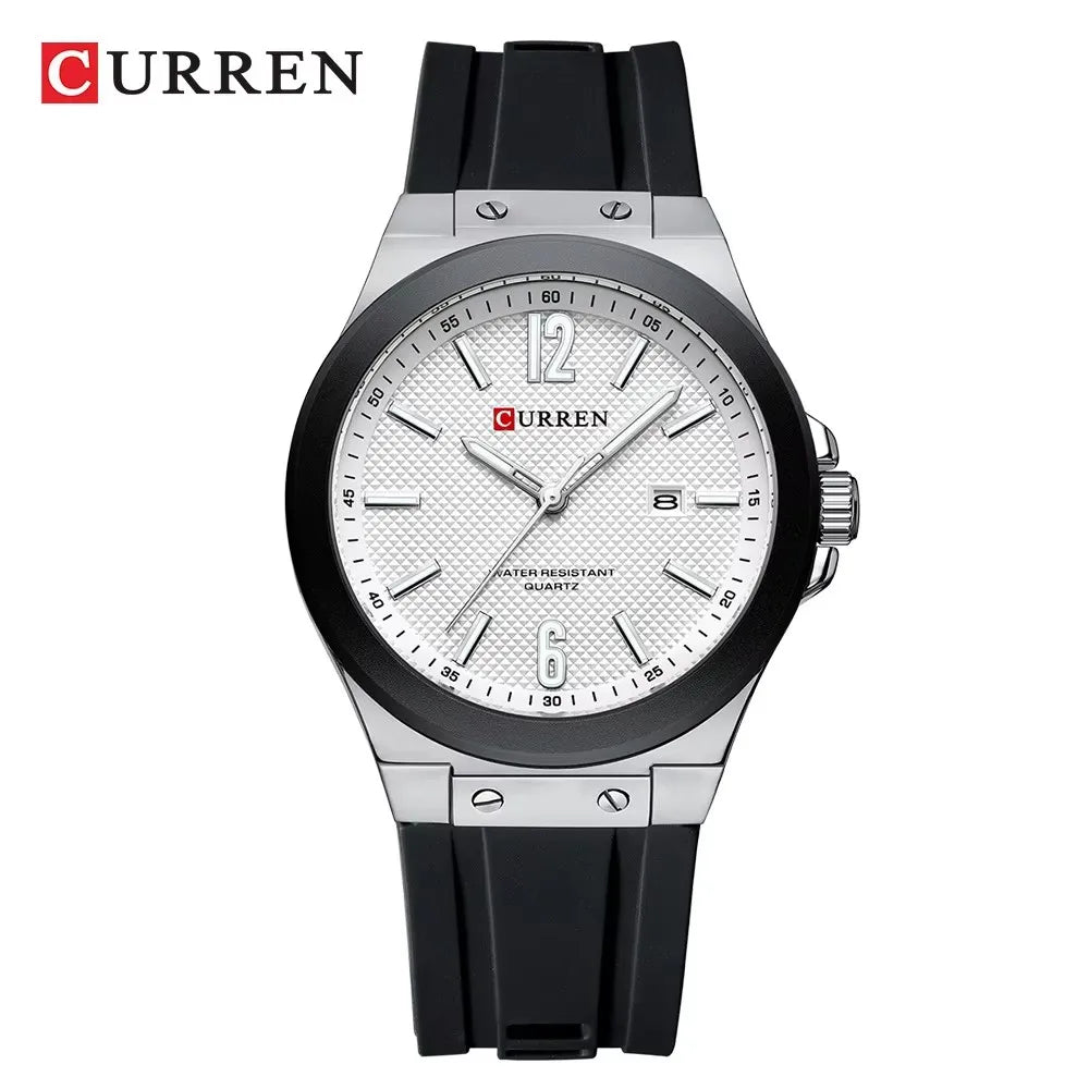 Montre Quartz Homme CURREN – Collection Multi-Modèles Cuir & Acier | 13 Coloris