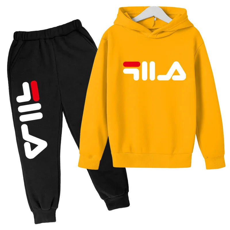 Ensemble Jogging Enfant 2 Pièces Sweat + Pantalon Unisexe 3-14 Ans – CLEVI Paris