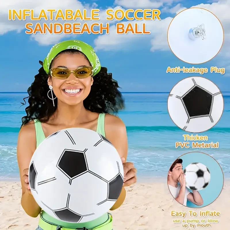 Ballons Gonflables PVC – Football, Basket, Volley, Baseball – Piscine & Plage – CLEVI Paris